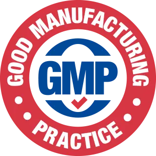 GMP certified facility badge for NewEra Protect